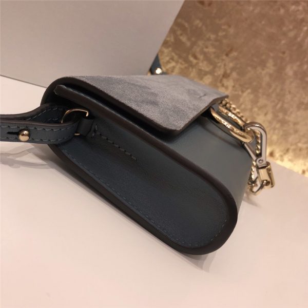 chloe faye mini crossbody bag black - Image 4