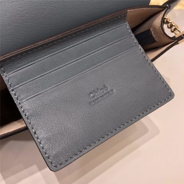 chloe faye mini crossbody bag black - Image 3