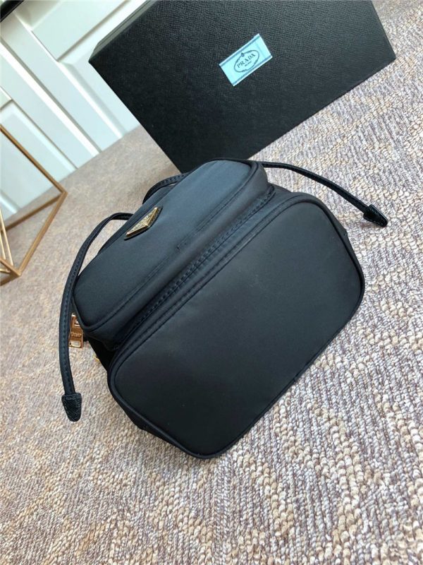 Prada Classic Nylon Drawstring Women’s Bucket Bag - Image 7