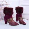 fendi ankle booties replica shoes