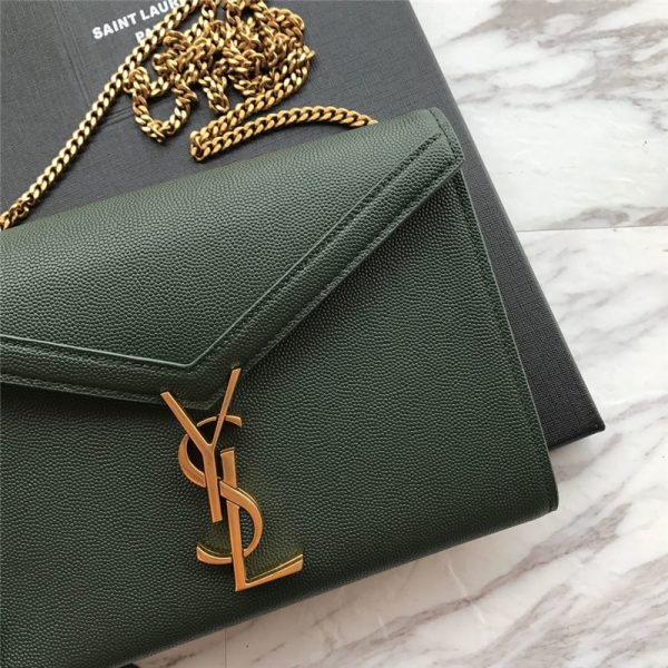 ysl envelope bag green - Image 4