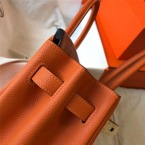 hermes birkin 30 orange - Image 5