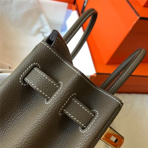 hermes birkin 30  gray - Image 4