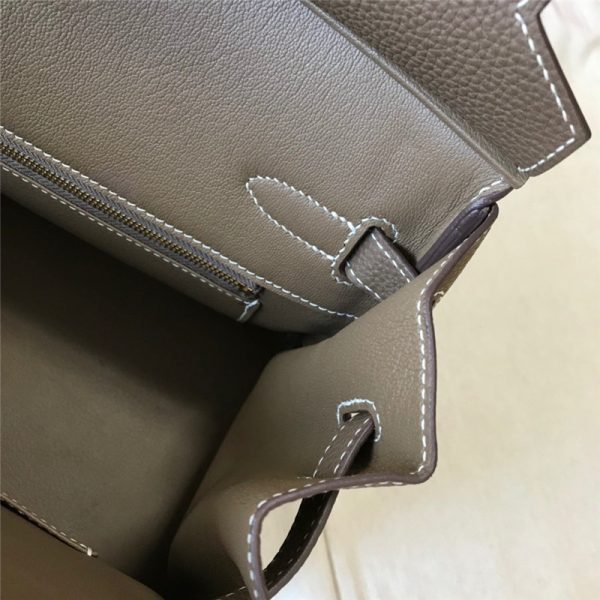 hermes birkin 30  gray - Image 7