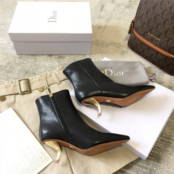 Christian Dior Tartan Ankle & Booties Boots - Image 4