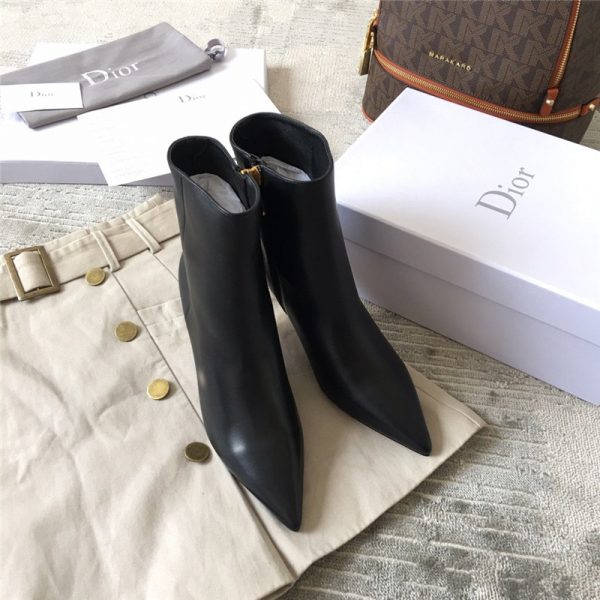 Christian Dior Tartan Ankle & Booties Boots - Image 8