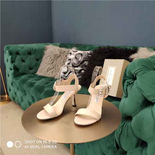 jimmy choo crystal high heel sandals