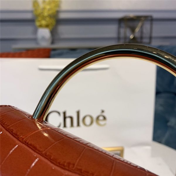 chloe aby mini leather shoulder bag - Image 7
