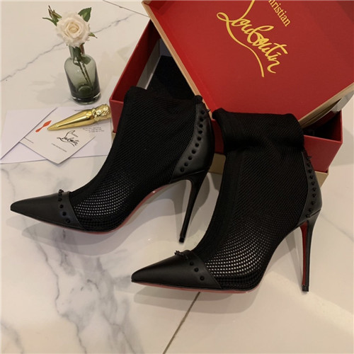 christian louboutin high heel boots