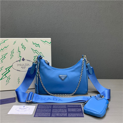 prada nylon hobo bag