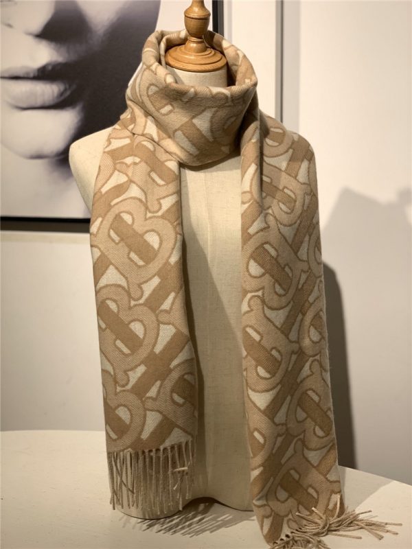 burberry cashmere shawl Brown