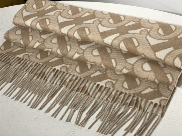 burberry cashmere shawl Brown - Image 4