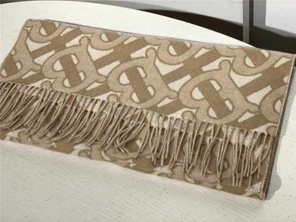 burberry cashmere shawl Brown - Image 5