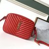 ysl lou camera bag red