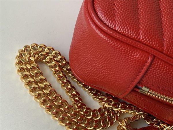 ysl lou camera bag replica bags red - Image 5