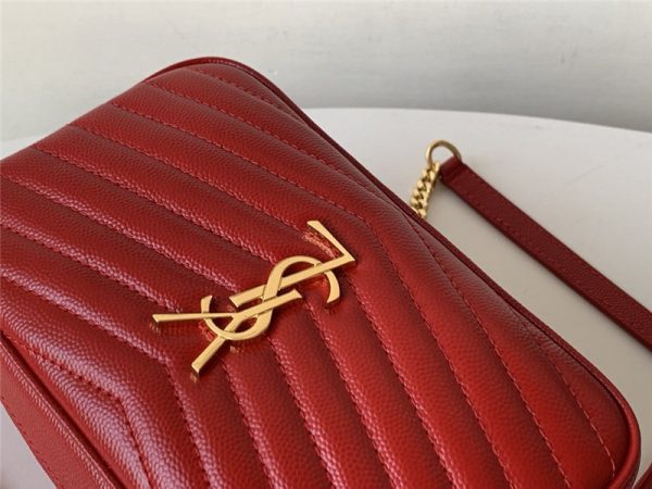 ysl lou camera bag replica bags red - Image 7