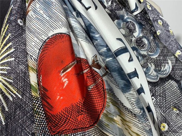 Dior silk scarf - Image 5
