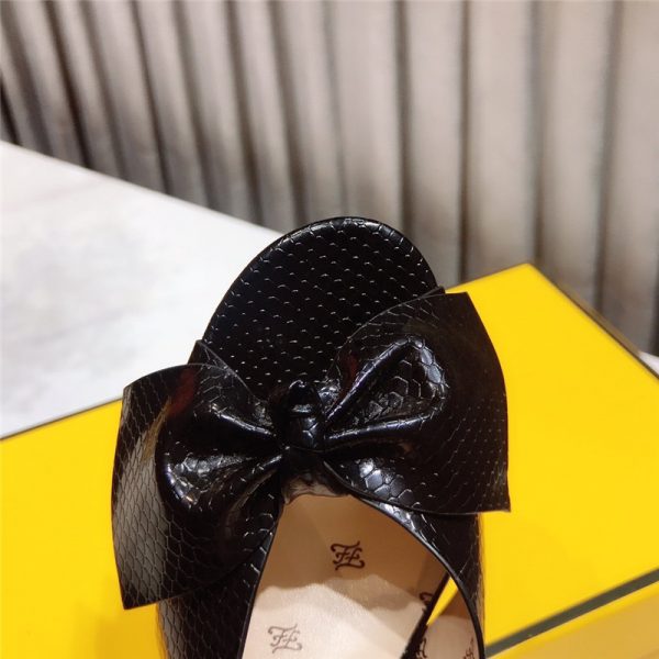 fendi block heel sandals - Image 5