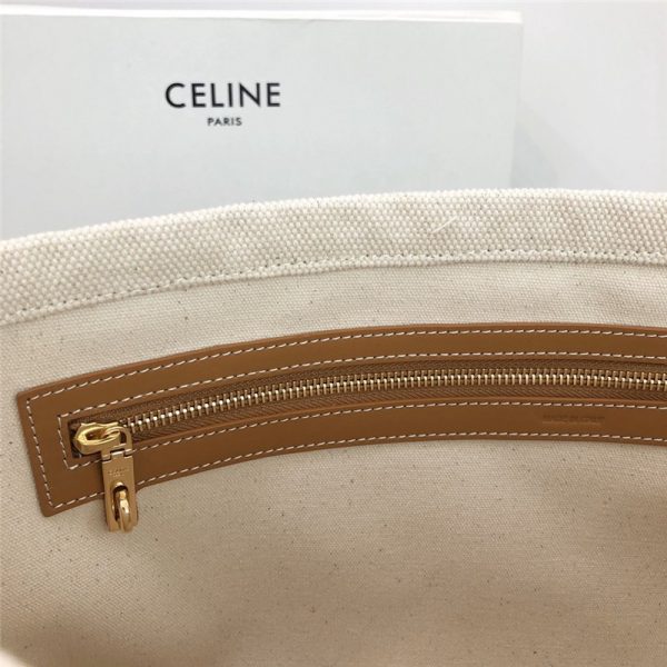 celine cabas tote canvas bag - Image 6