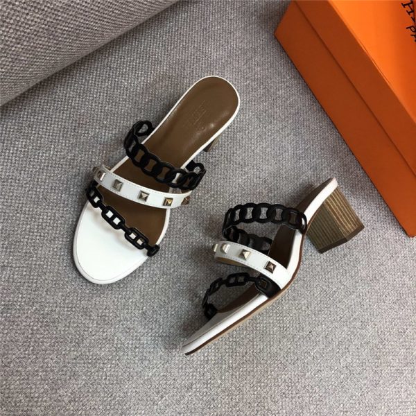 Hermes fake sandals replica sandals shoes