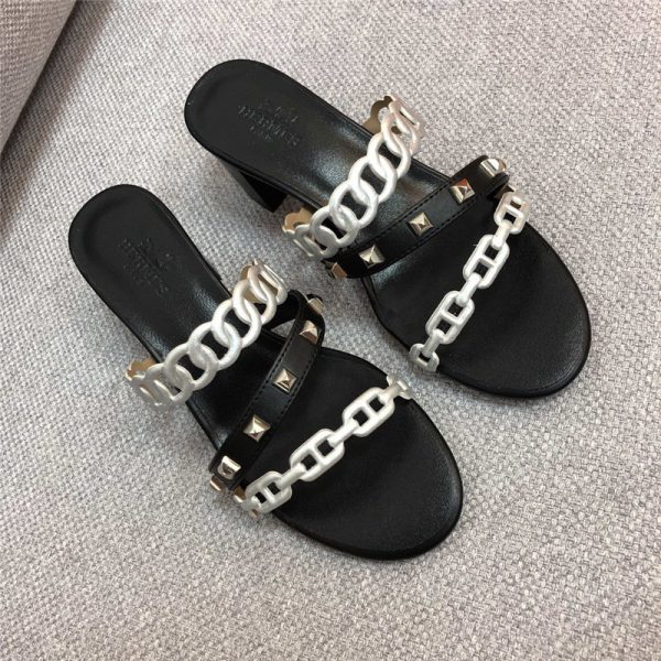 Hermes fake sandals replica sandals shoes - Image 5