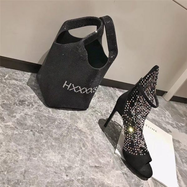 rene caovilla Galaxia Strass sandals - Image 6