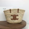 Celine beach woven bag