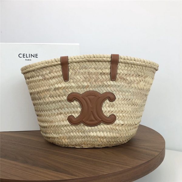 Celine beach woven bag
