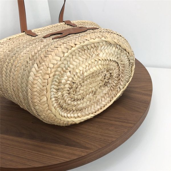Celine beach woven bag - Image 6