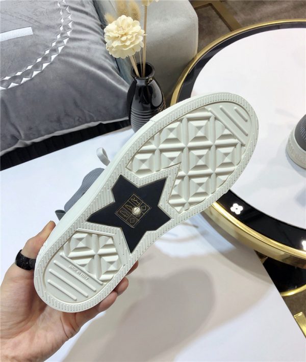 dior high top sneakers women gray - Image 5