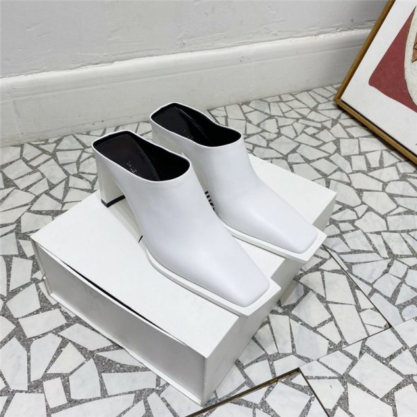 balenciaga heel slippers