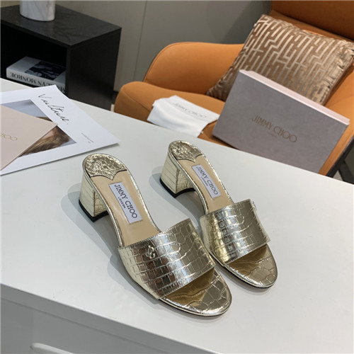 jimmy choo block heel sandal