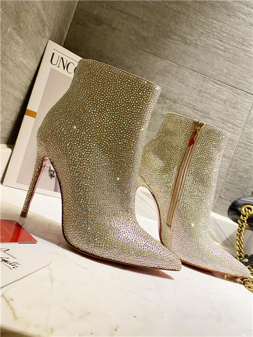 christian louboutin high heel boots