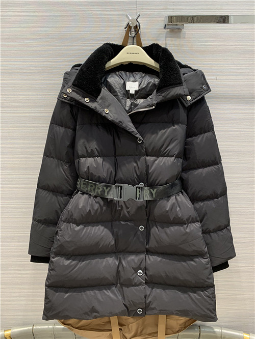 burberry hooded down jacket
