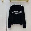 balmain cashmere wool sweater