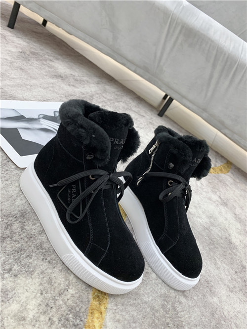 prada suede booties