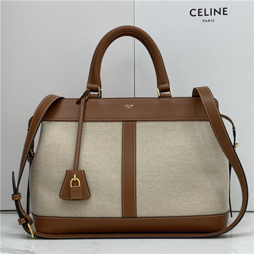 celine cabas canvas bag