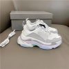 balenciaga triples white