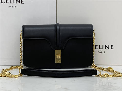 celine cowhide chain bag