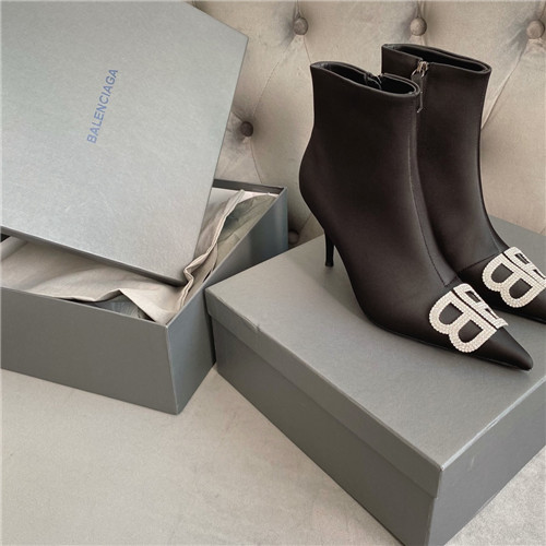 balenciaga high heel boots