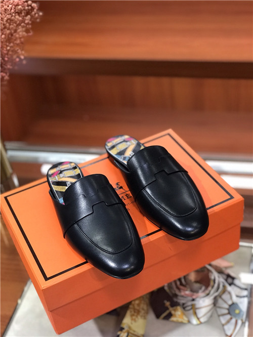 hermes loafers slippers