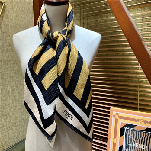 fendi silk scarf womens
