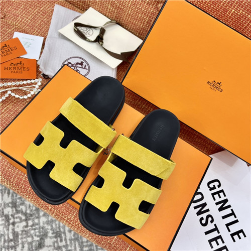 hermes h slippers womens