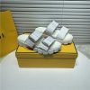 fendi ff logo sandals