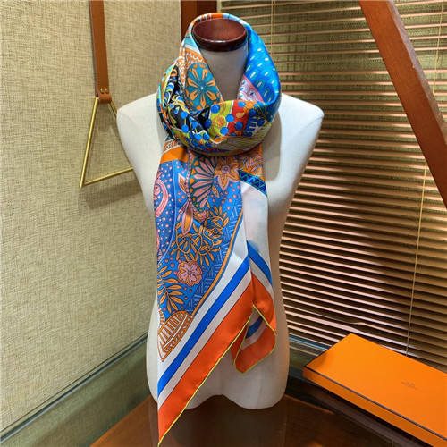 hermes silk scarf womens