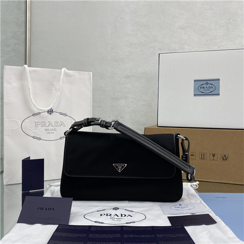 prada hobo black bag