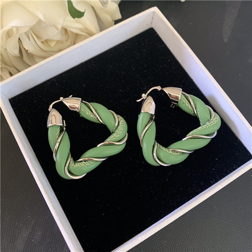 bottega veneta bv triangle earrings