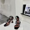 amina muaddi awge heels sandals