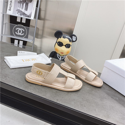 dior velcro sandals womens