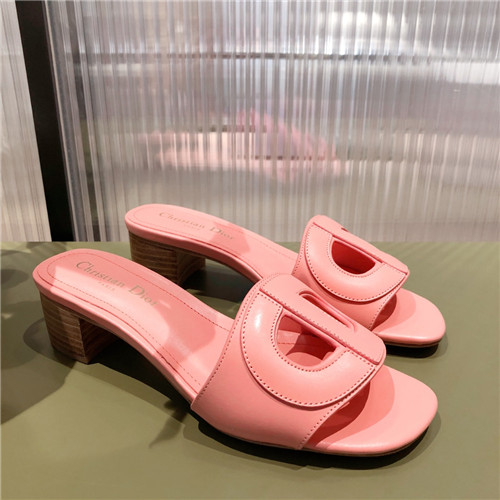 dior block heel sandals